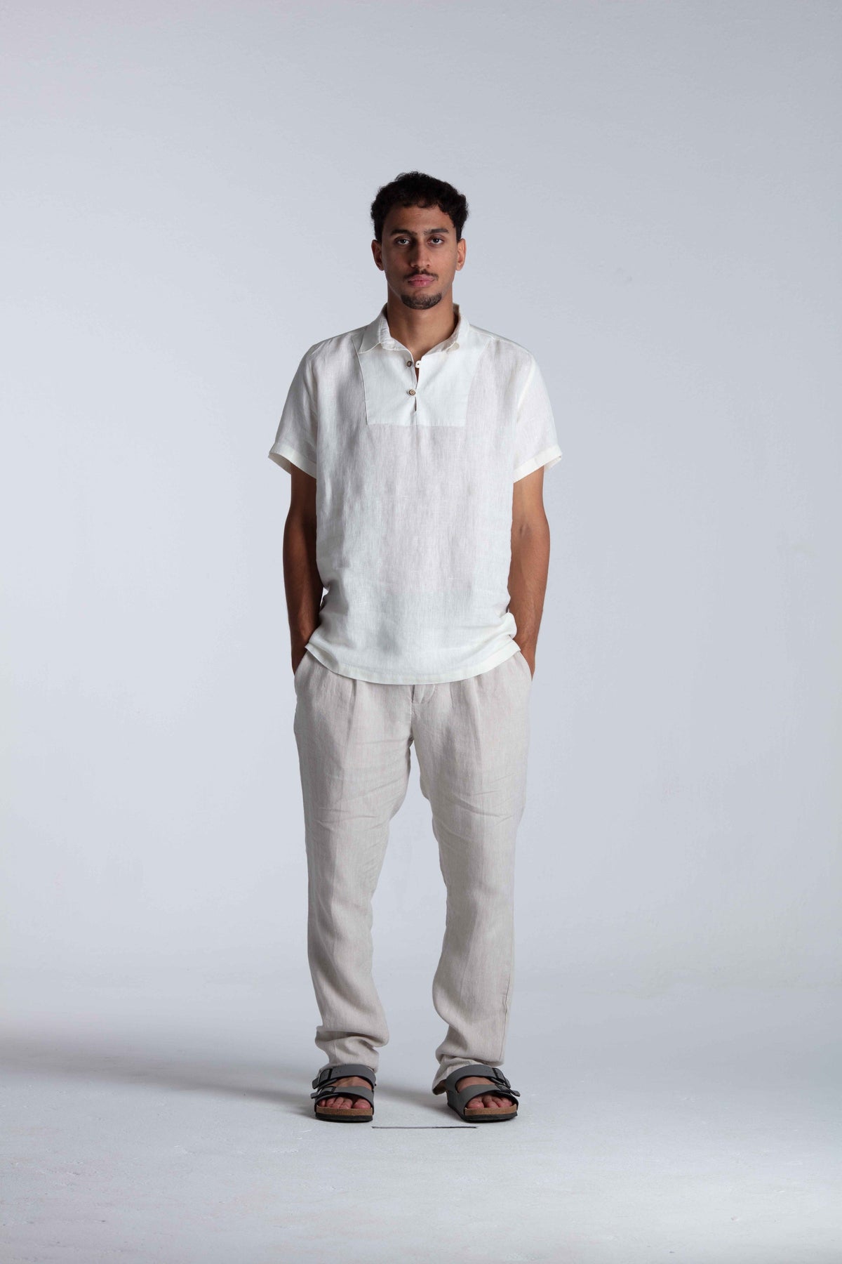 Alpine Cloud Full-Neck Chemise