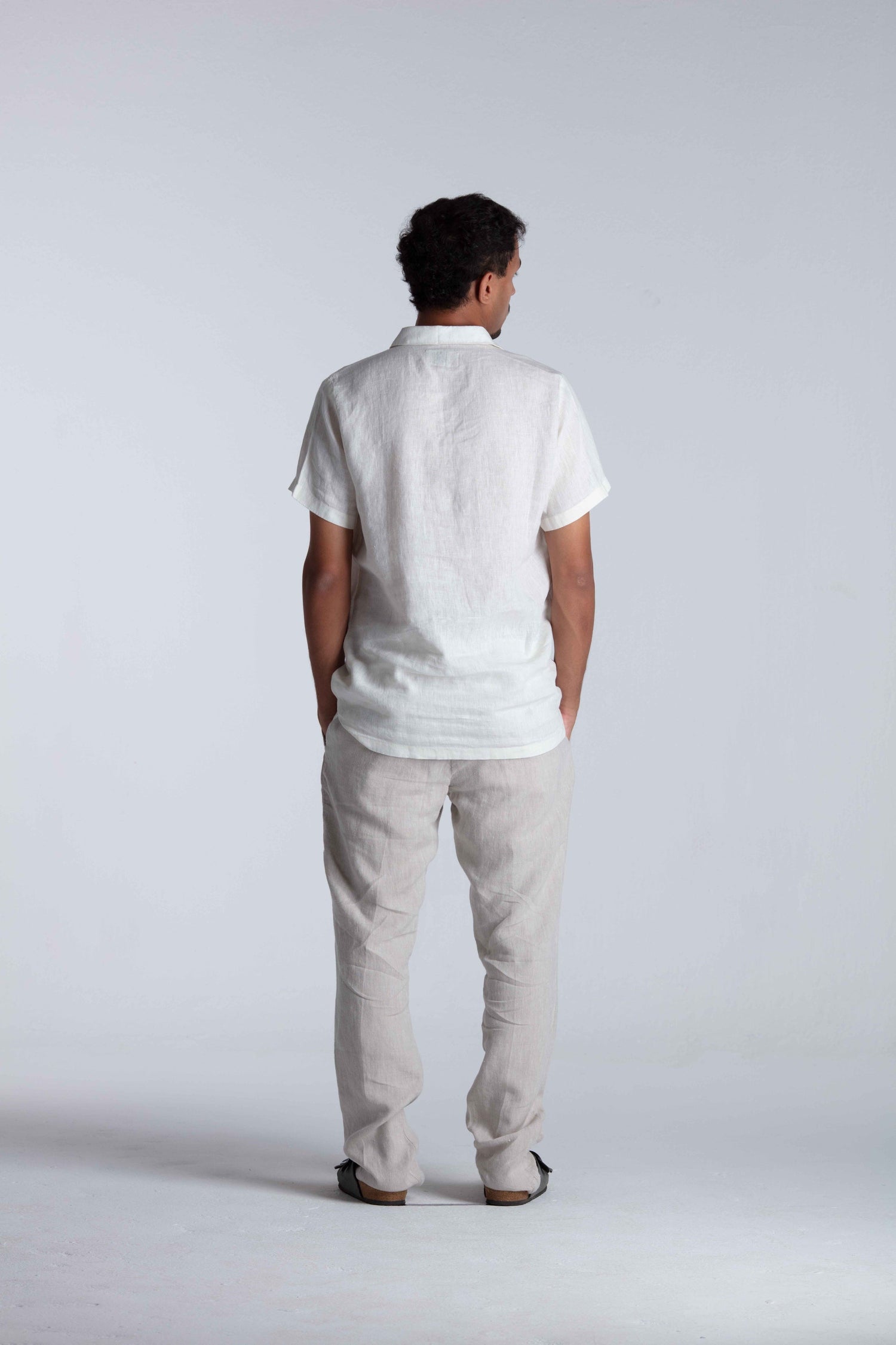 Alpine Cloud Full-Neck Chemise — alternate studio view