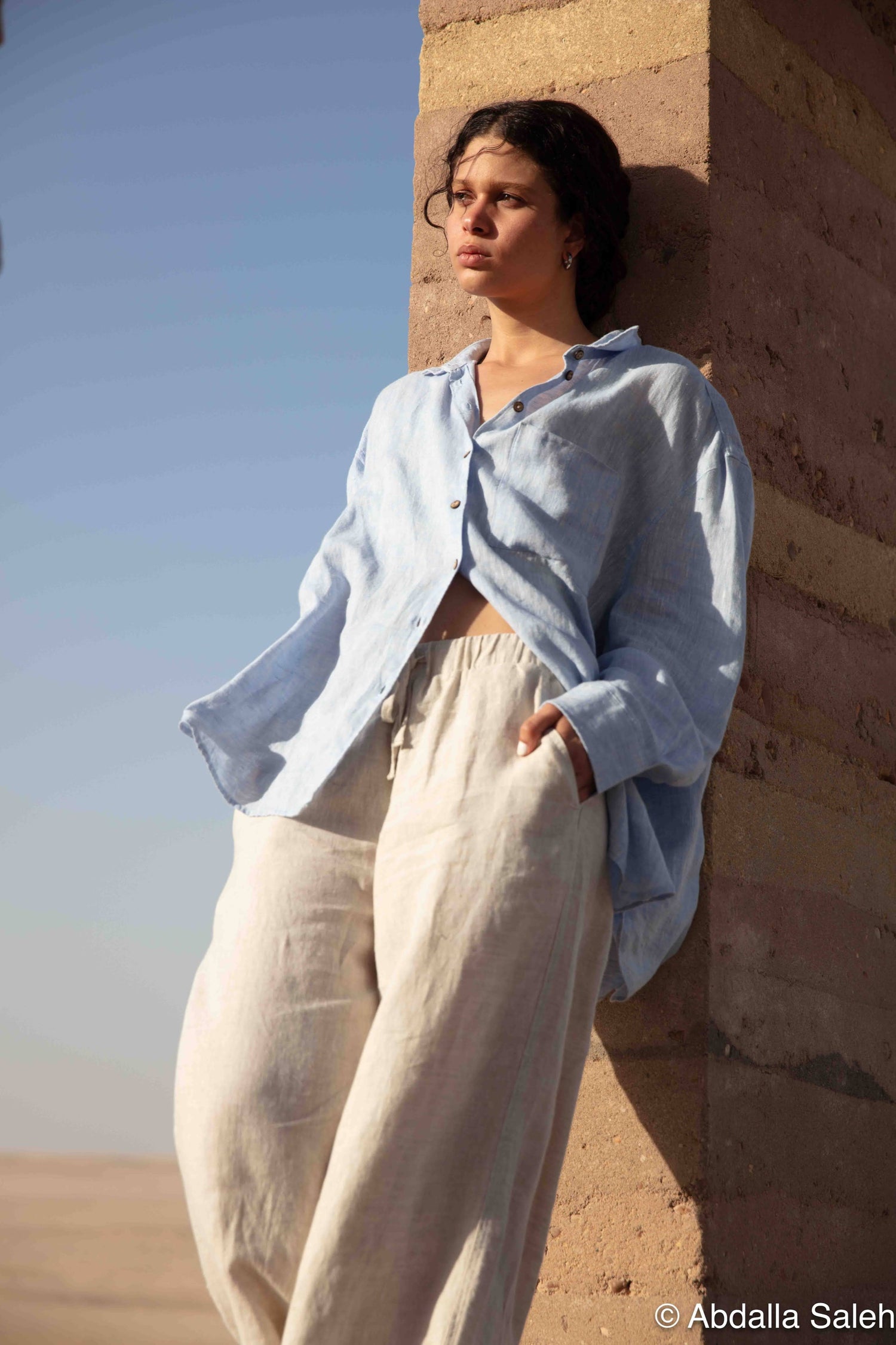 Bahar Azure Chemise — view 4